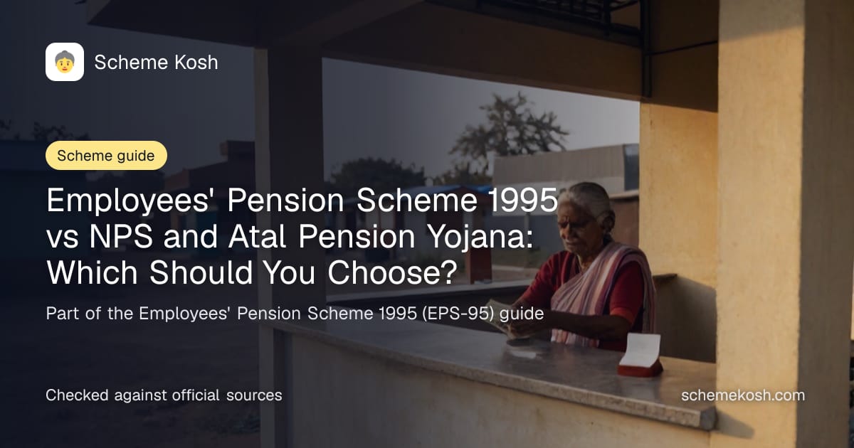 Employees' Pension Scheme 1995 vs NPS and Atal Pension Yojana: Which Should You Choose?, a guide to Employees' Pension Scheme 1995 (EPS-95)