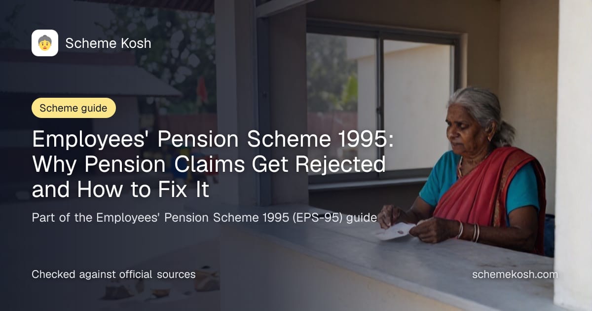 Employees' Pension Scheme 1995: Why Pension Claims Get Rejected and How to Fix It, a guide to Employees' Pension Scheme 1995 (EPS-95)