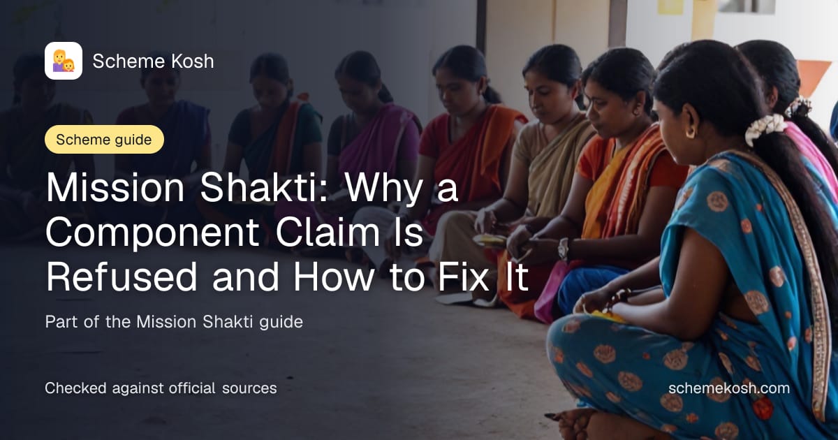 Mission Shakti: Why a Component Claim Is Refused and How to Fix It
