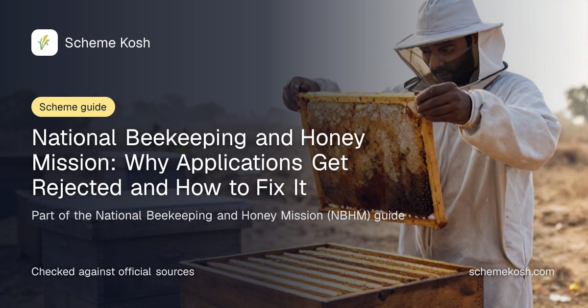 National Beekeeping and Honey Mission: Why Applications Get Rejected and How to Fix It, a guide to National Beekeeping and Honey Mission (NBHM)