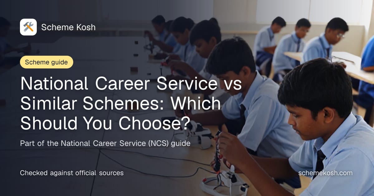 National Career Service vs Similar Schemes: Which Should You Choose?, a guide to National Career Service (NCS)