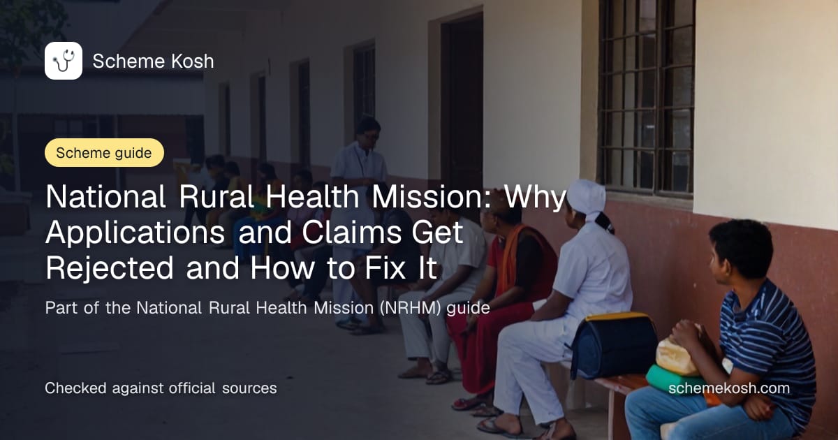 National Rural Health Mission: Why Applications and Claims Get Rejected and How to Fix It, a guide to National Rural Health Mission (NRHM)
