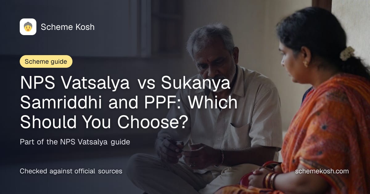 NPS Vatsalya vs Sukanya Samriddhi and PPF: Which Should You Choose?