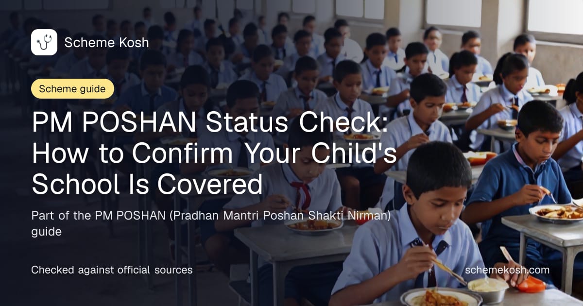 PM POSHAN Status Check: How to Confirm Your Child's School Is Covered, a guide to PM POSHAN (Pradhan Mantri Poshan Shakti Nirman)