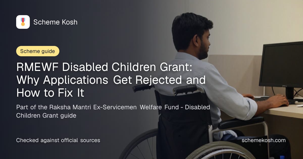 RMEWF Disabled Children Grant: Why Applications Get Rejected and How to Fix It